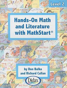 Paperback Hands-On Math and Literature with Mathstart, Level 2 Book