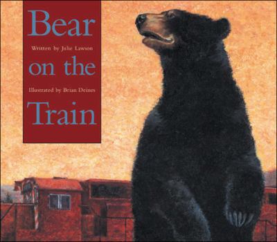 Paperback Bear on the Train Book