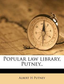 Paperback Popular Law Library, Putney.. Volume 12 Book
