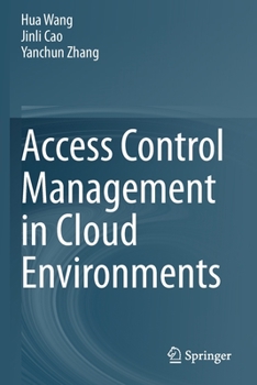 Paperback Access Control Management in Cloud Environments Book