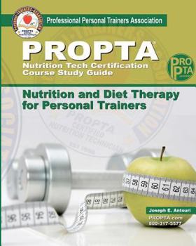 Paperback PROPTA Nutrition Tech Certification Course Study Guide Book