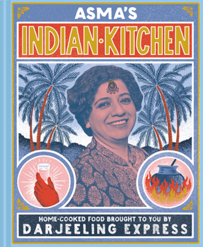 Hardcover Asmas Indian Kitchen Book