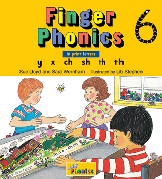 Board book Finger Phonics Book 6: In Print Letters (American English Edition) Book