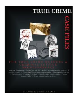 Paperback True Crime: Case Files Winter 2016 Book