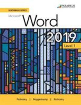 Paperback Cirrus for Benchmark Series: Microsoft Word 365/2019 Level 1 Book