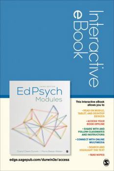 Hardcover Edpsych Modules Interactive eBook Book