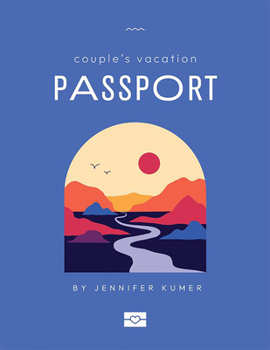 Paperback Couple's Vacation Passport Book