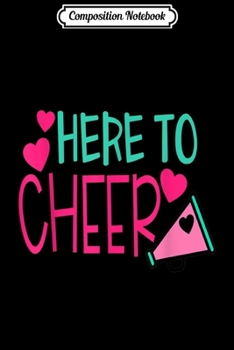 Paperback Composition Notebook: Cheerleading Cheering Split Gift Cheer Squad Journal/Notebook Blank Lined Ruled 6x9 100 Pages Book