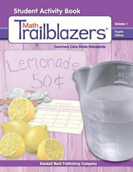 Paperback Math Trailblazer Student Book Vol 1 Book