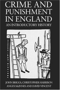 Paperback Crime And Punishment In England: An Introductory History Book