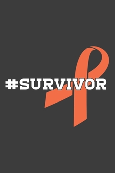 Writing About My Health Journey with Complex Regional Pain Syndrome: College Ruled Notebook (#Survivor Orange Awareness Ribbon Cover)