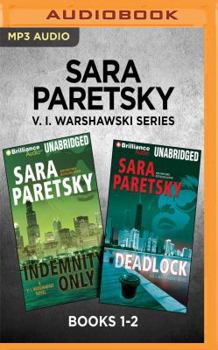 MP3 CD Sara Paretsky V. I. Warshawski Series: Books 1-2: Indemnity Only & Deadlock Book