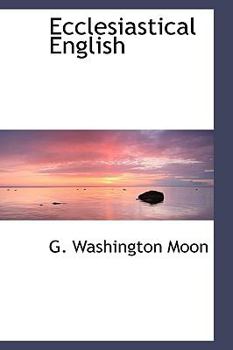 Paperback Ecclesiastical English Book