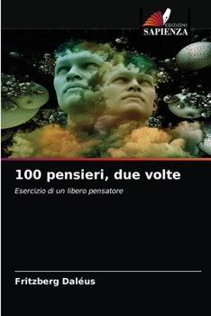 Paperback 100 pensieri, due volte [Italian] Book