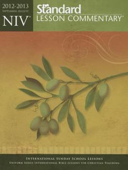 Paperback NIV Standard Lesson Commentary Book
