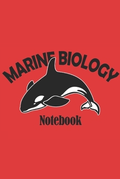 Paperback Marine biology: 6x9 inch - lined - ruled paper - notebook - notes Book