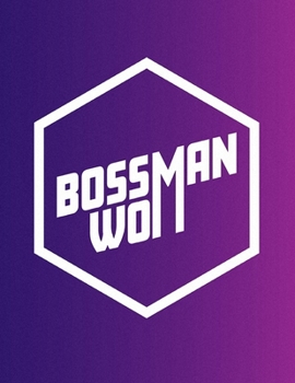 Boss Woman: Feminist Art Notebook: Dark Purple