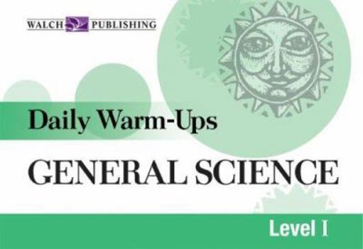 Paperback Daily Warm Ups: General Science: Level I Book