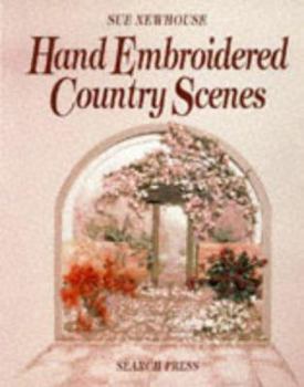 Paperback Hand Embroidered Country Scenes Book