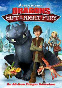 DVD Dreamworks Dragons: Gift of the Night Fury Book