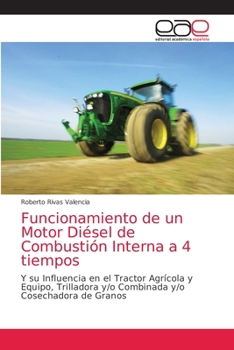Paperback Funcionamiento de un Motor Diésel de Combustión Interna a 4 tiempos [Spanish] Book
