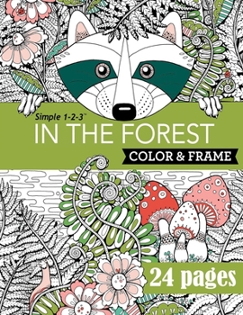 Paperback In the Forest Color & Frame Book