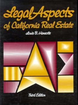 Hardcover Legal Aspects of California Real Estate Book