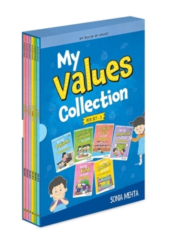 Paperback My Book of Values Boxset 3: A Set of 6 Exciting Story Cum Activity Books Illustrated Storybooks on Values and Good Behaviour Ages 5 + Book