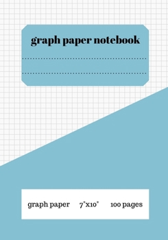 Paperback Graph Paper Notebook: 5 squares per inch: Math and Science Composition Notebook for school/college Students Book