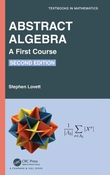 Hardcover Abstract Algebra: A First Course Book