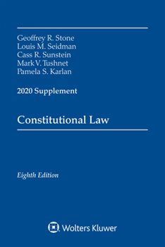 Paperback Constitutional Law: 2020 Supplement Book