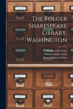 Paperback The Folger Shakespeare Library, Washington Book