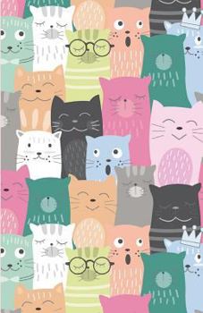 Discreet Password Book: Never Forget A Password Again! 5.5" x 8.5" Colorful Cute Cats Design, Small Password Book With Tabbed Large Alphabet, Pocket-Size Over 340 Record User And Password: Volume 1