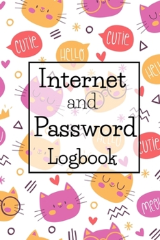 Paperback Internet and Password Logbook: Password Book Organizer Alphabetical,53 pages and is printed on high quality stock. Book