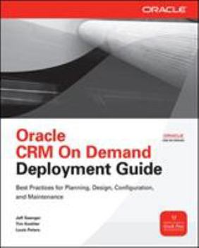 Paperback Oracle Crm on Demand Deployment Guide Book
