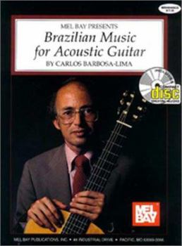 Paperback Brazilian Music for Acoustic Guitar Book/CD Set Book