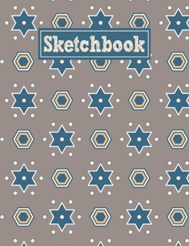 Sketchbook: 8.5 x 11 Notebook for Creative Drawing and Sketching Activities with Polygon Themed Cover Design