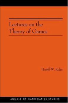 Paperback Lectures on the Theory of Games Book