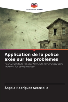 Paperback Application de la police axée sur les problèmes [French] Book