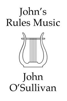 Paperback John's Rules Music: Rules for Music Composition in Alternative Tunings Book