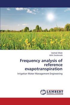 Paperback Frequency analysis of reference evapotranspiration Book