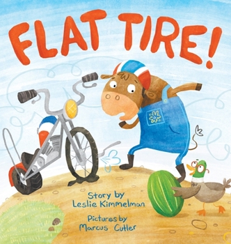Hardcover Flat Tire! Book
