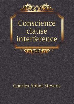 Paperback Conscience clause interference Book