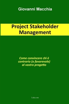 Paperback Project Stakeholder Management [Italian] Book