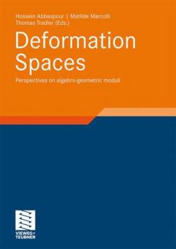 Hardcover Deformation Spaces: Perspectives on Algebro-Geometric Moduli Book