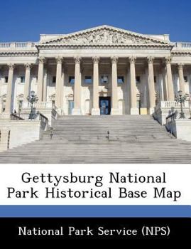 Paperback Gettysburg National Park Historical Base Map Book