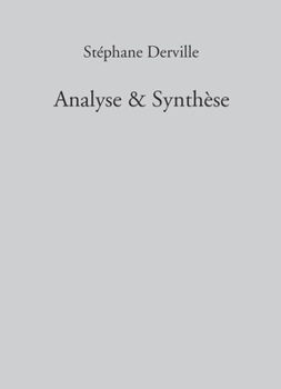 Paperback Analyse & Synthèse [French] Book