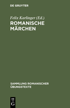 Hardcover Romanische Märchen [German] Book