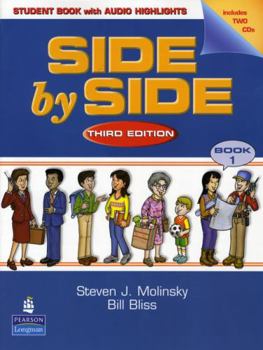 Paperback Side by Side 1 Student Book 1 W/ Student Audio CD Highlights Book