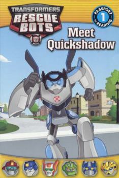 Library Binding Transformers Rescue Bots: Meet Quickshadow Book